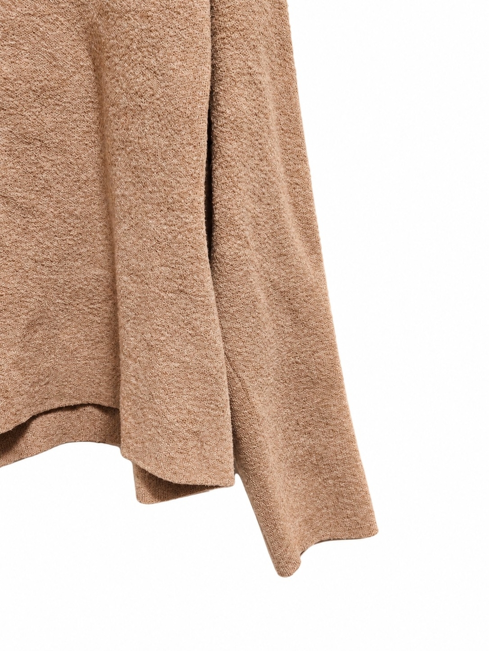 Maeve Anthropologie Tan Mock Neck Oversized Sweater Top Size M - Picture 5 of 7